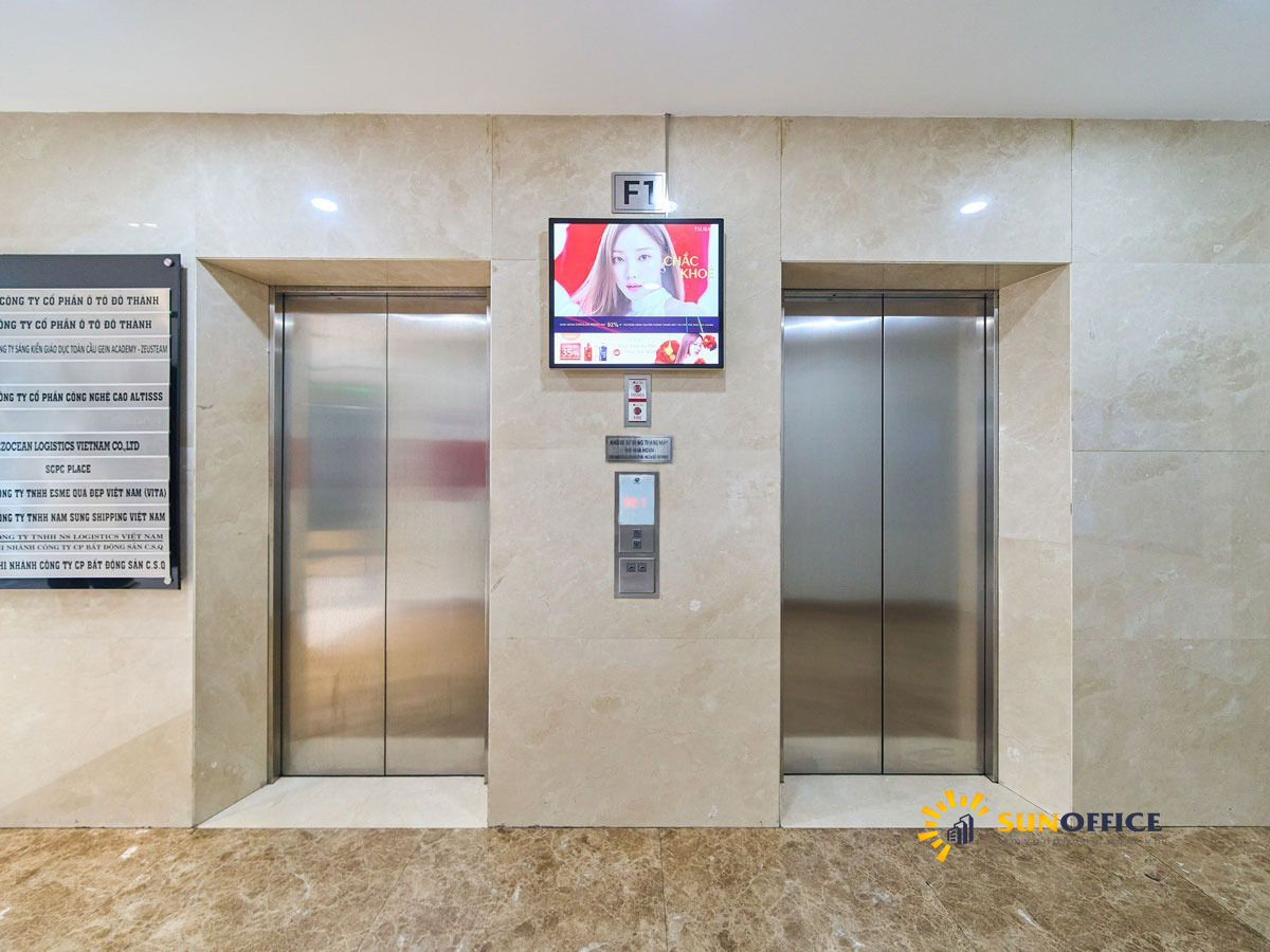 Thang máy tòa nhà Beta Yersin Tower