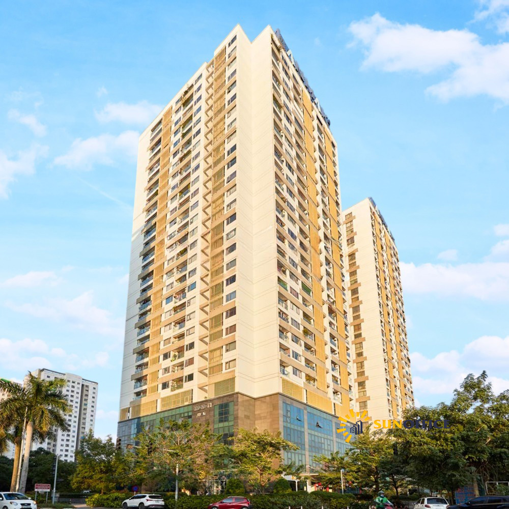 Toàn cảnh tòa nhà N04b Ngoại Giao Đoàn