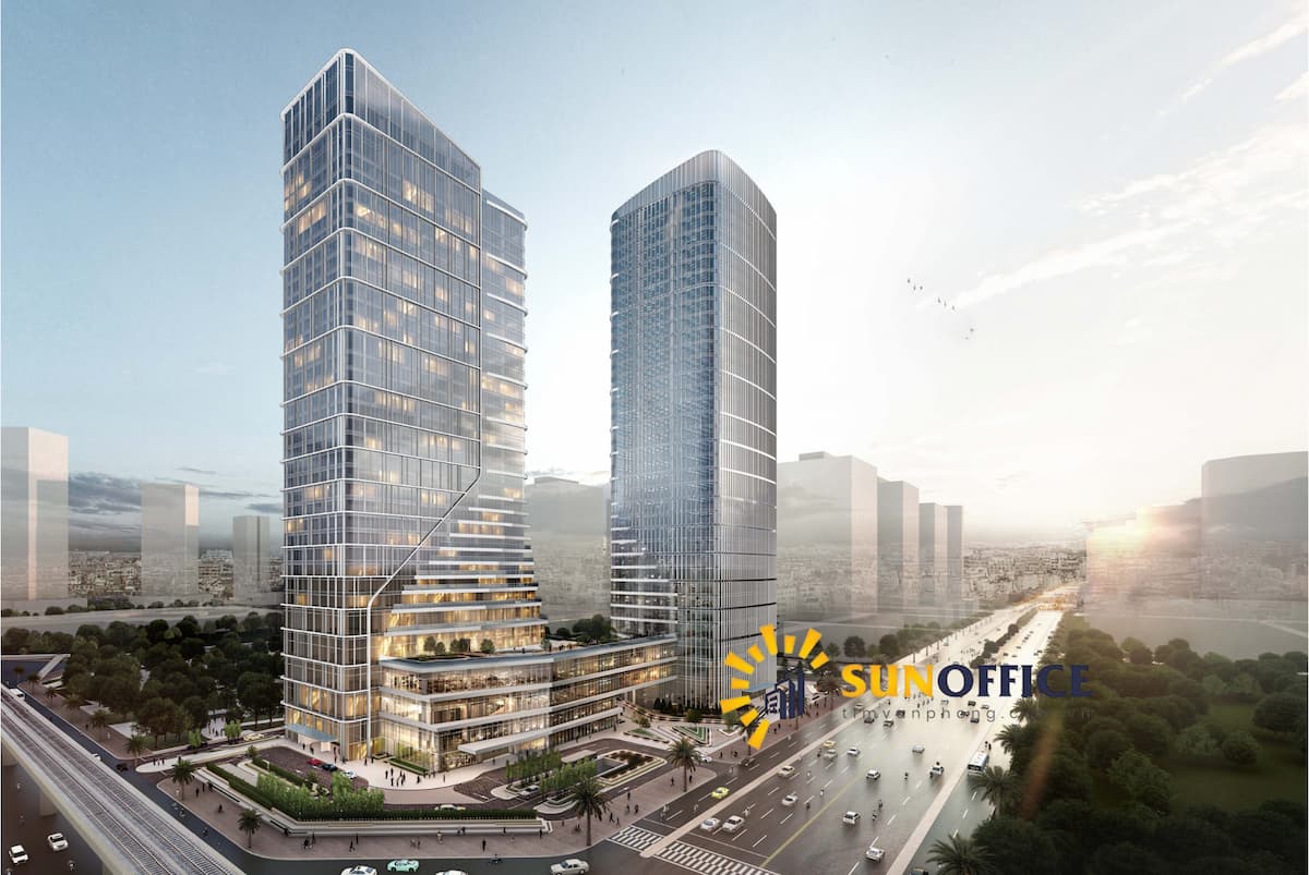 Phối cảnh tòa nhà Landmark 55 KĐT Tây Hồ Tây