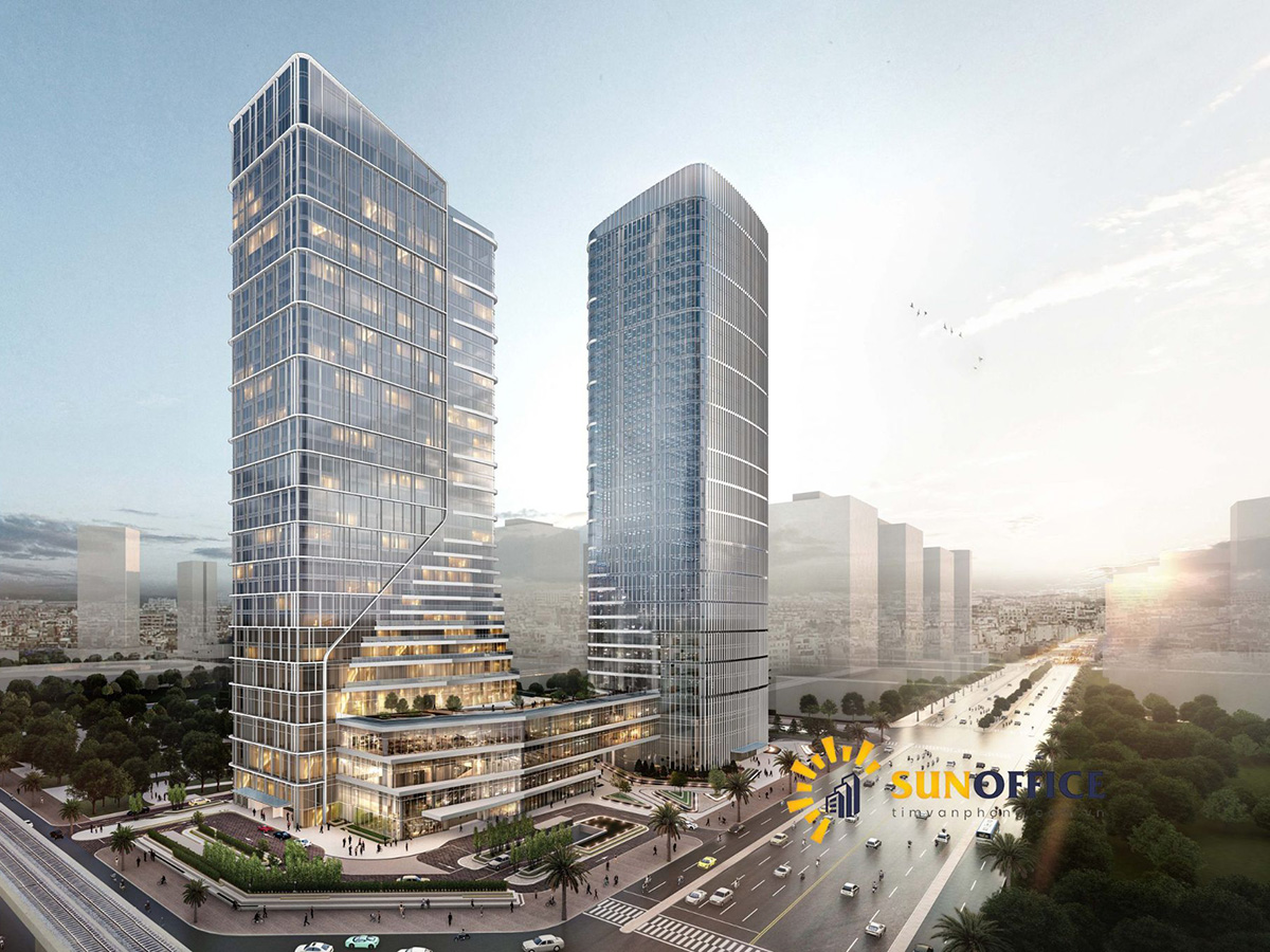 Toàn cảnh tòa nhà Shilla Tower