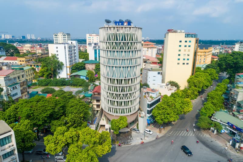 Tòa nhà văn phòng cho thuê đường Lê Thánh Tông nổi bật