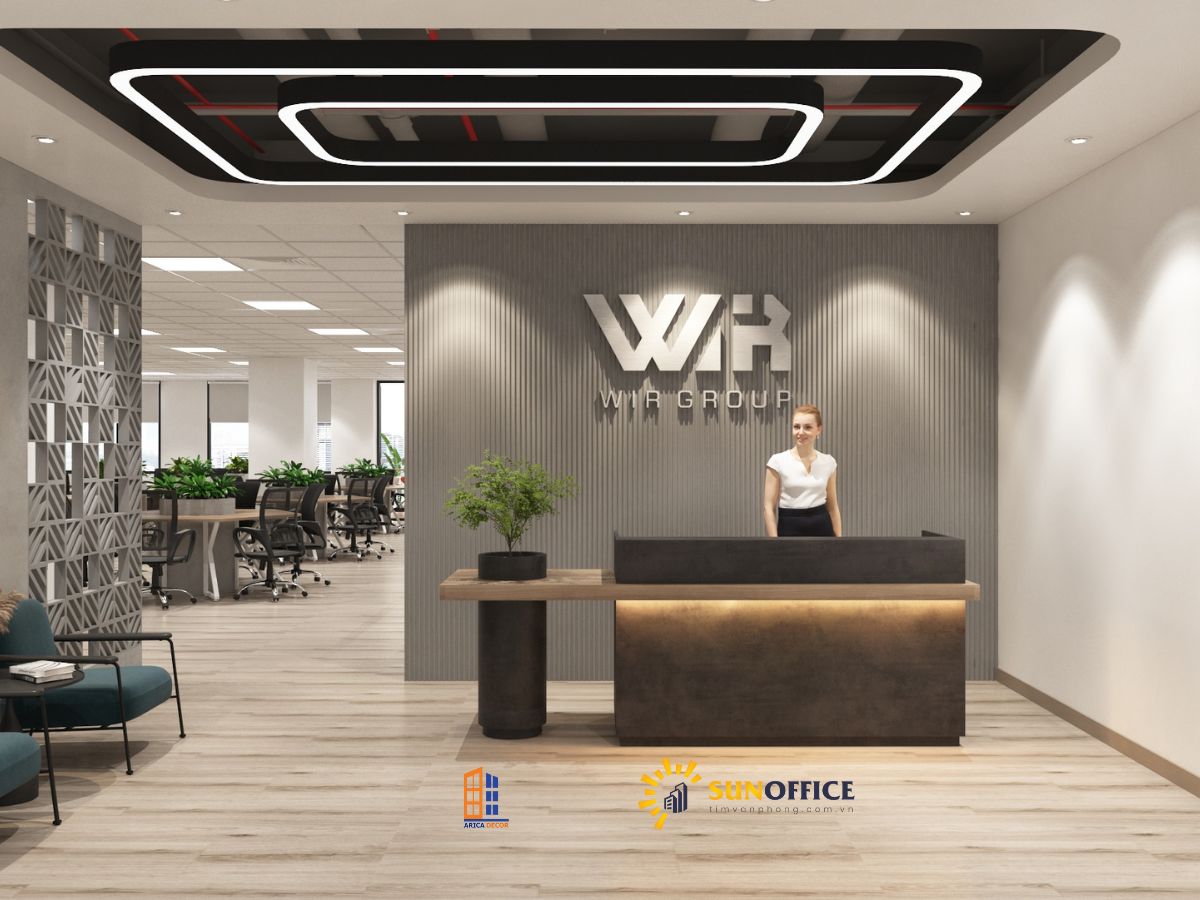 Thiết kế và thi công văn phòng công ty WIR