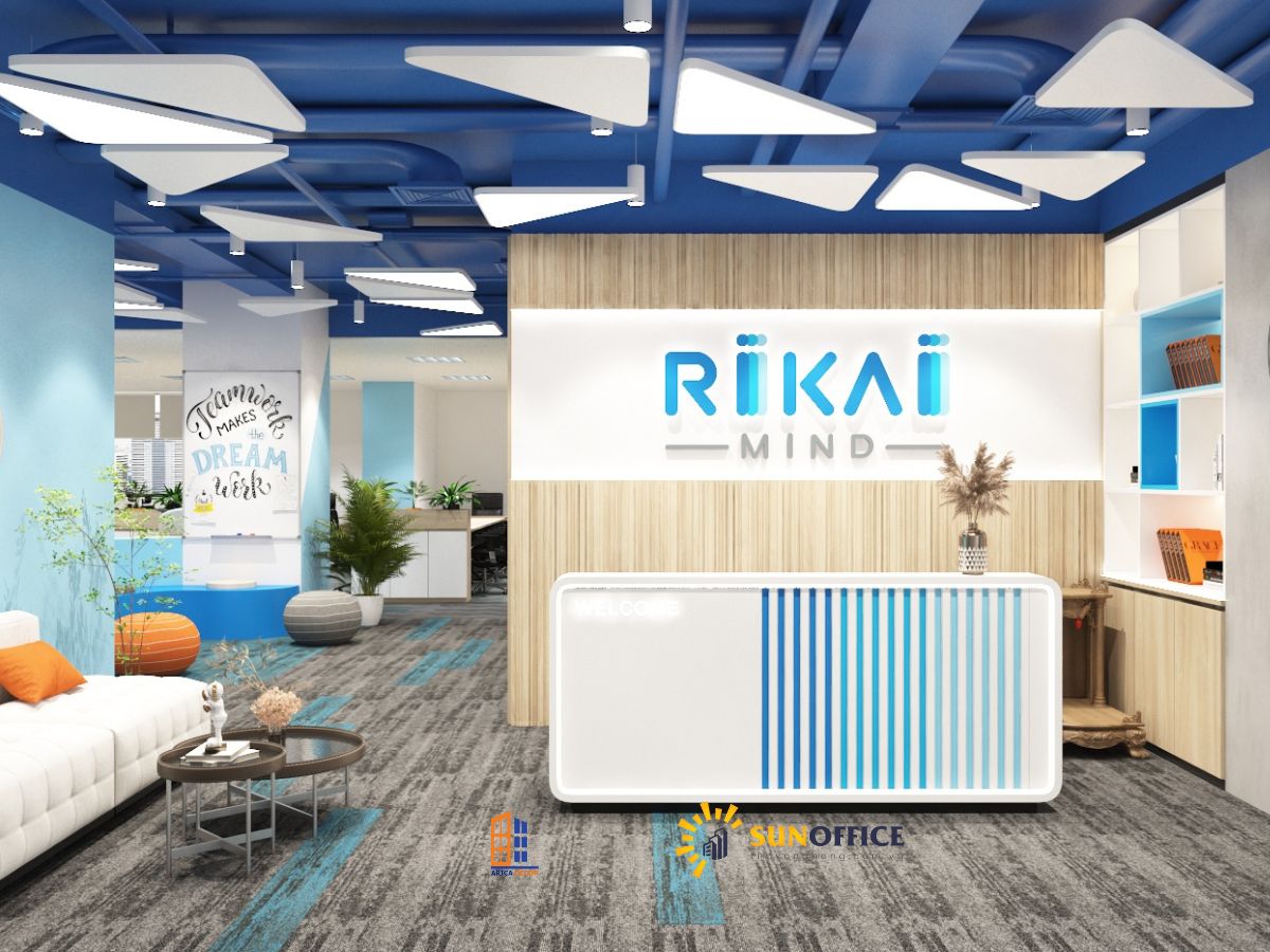 Thiết kế và thi công văn phòng công ty RiKai Hà Nội