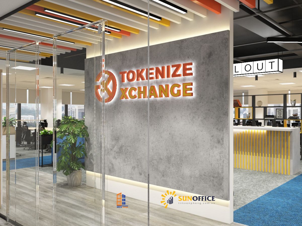 Thiết Kế Văn Phòng Cho Công Ty Tokenize Xchange