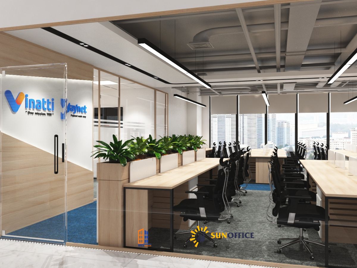 Thi Công Văn Phòng Công Ty Vinatti Paynet
