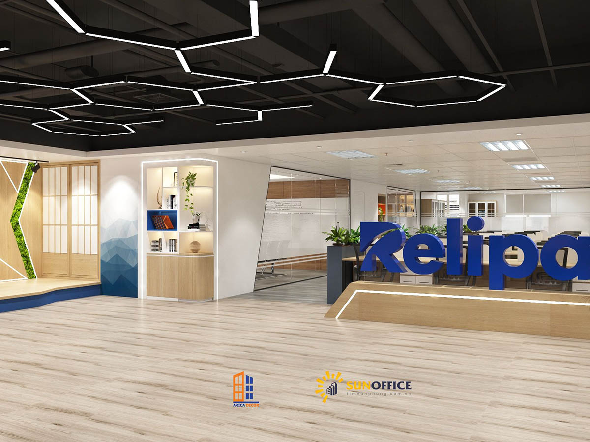 Thiết kế và thi công văn phòng công ty RELIPA