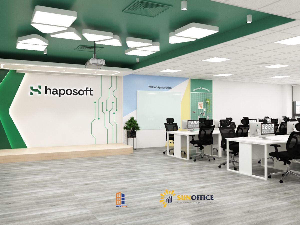 Thiết kế và thi công văn phòng Haposoft