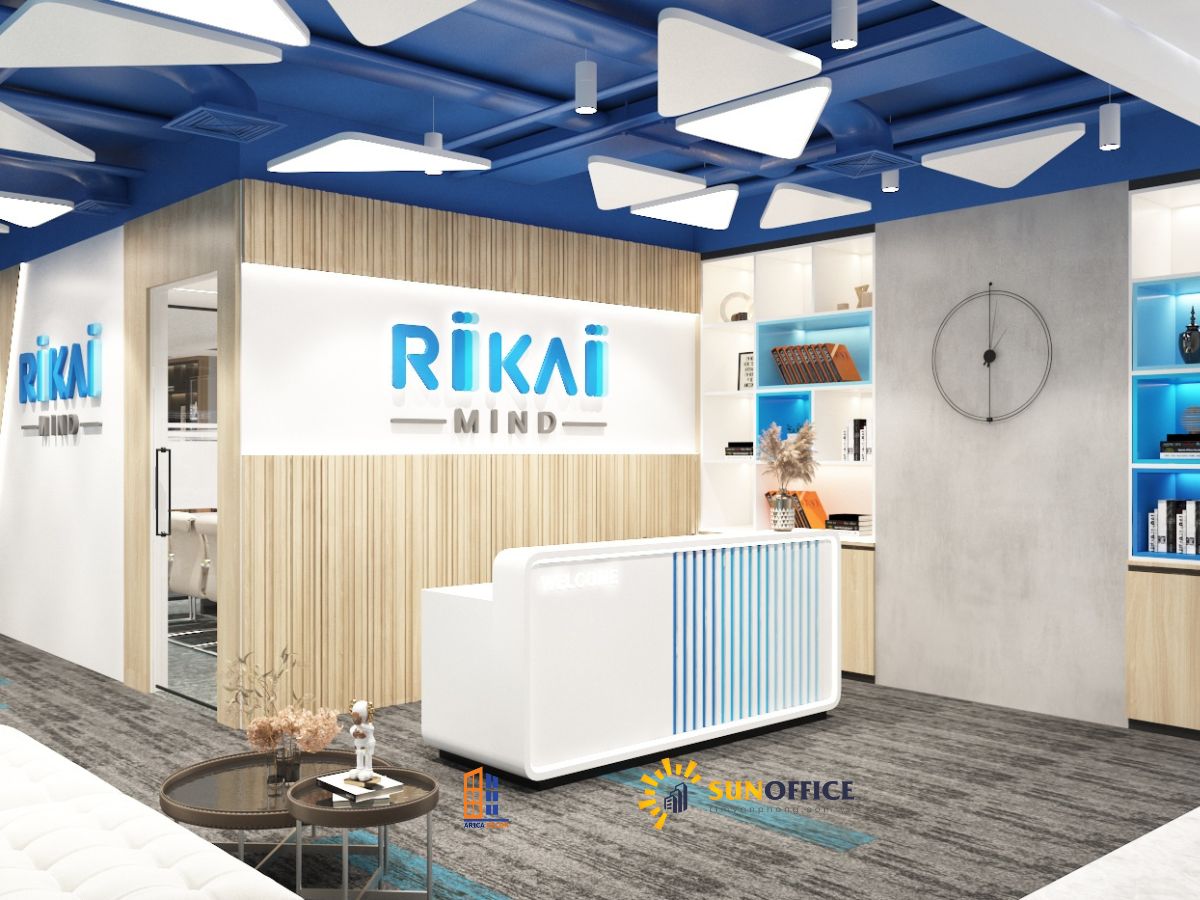 Thiết kế và thi công văn phòng công ty RiKai Hà Nội