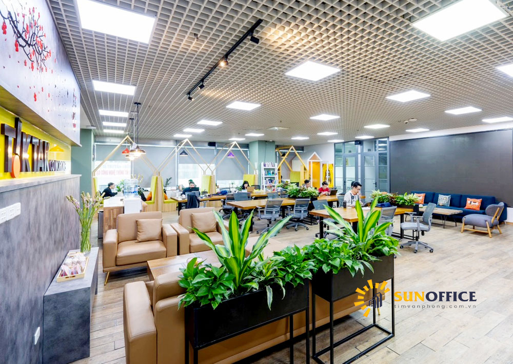 Văn phòng trọn gói Tiktak hoàng Đạo Thúy Diamond Tower