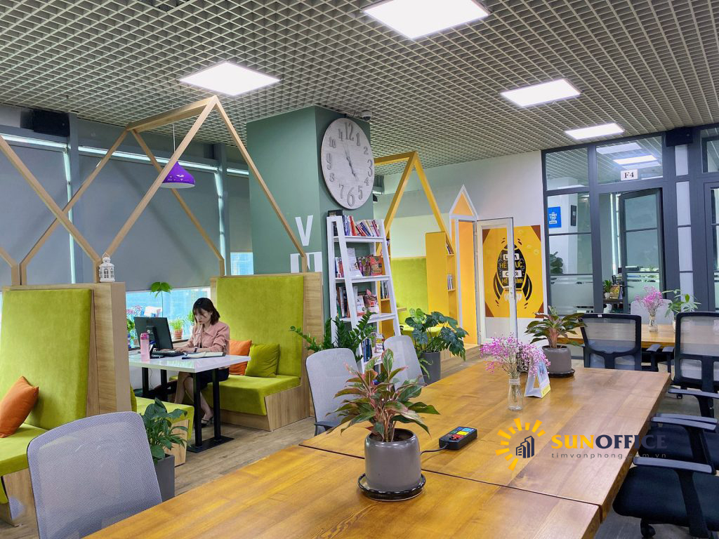 Văn phòng trọn gói Tiktak tại tòa Diamond Tower
