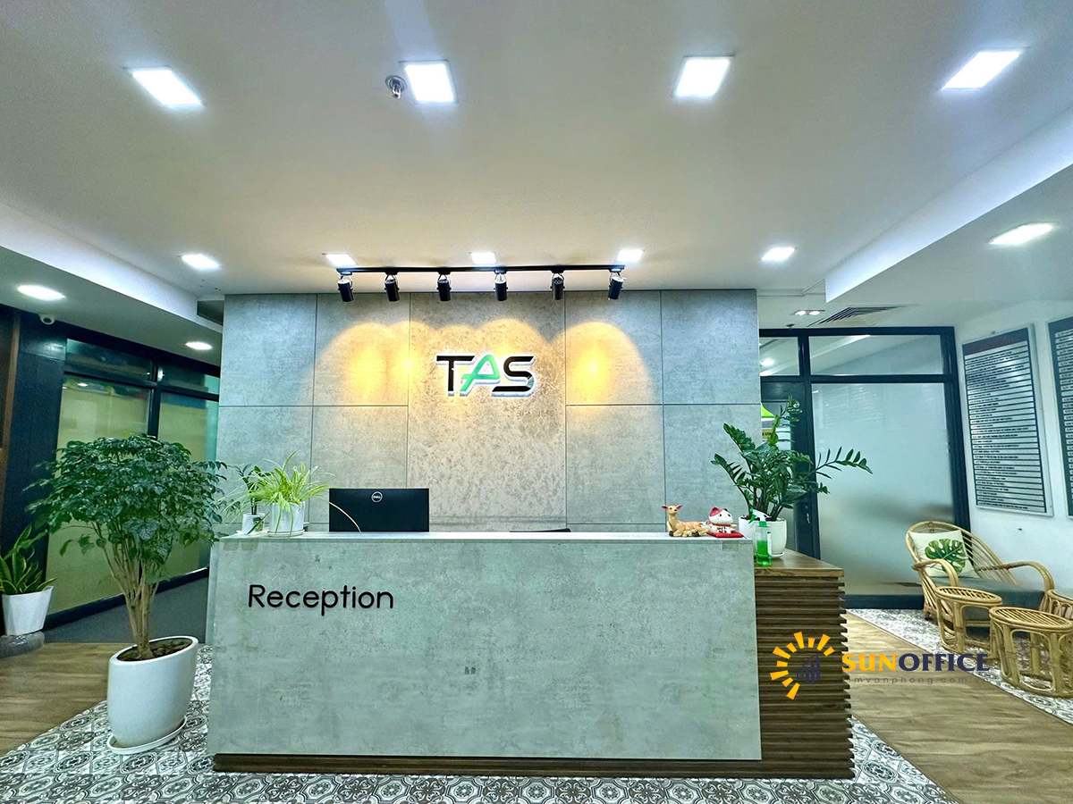 Sảnh Văn phòng trọn gói TAS Office Lê Văn Lương
