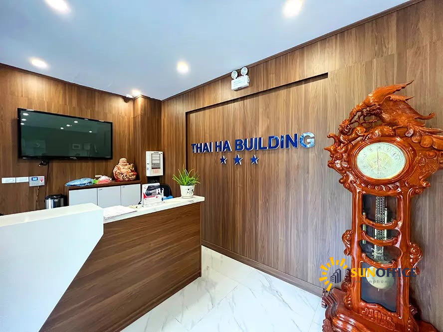 Sảnh văn phòng Hanoi Office Thái Hà Building