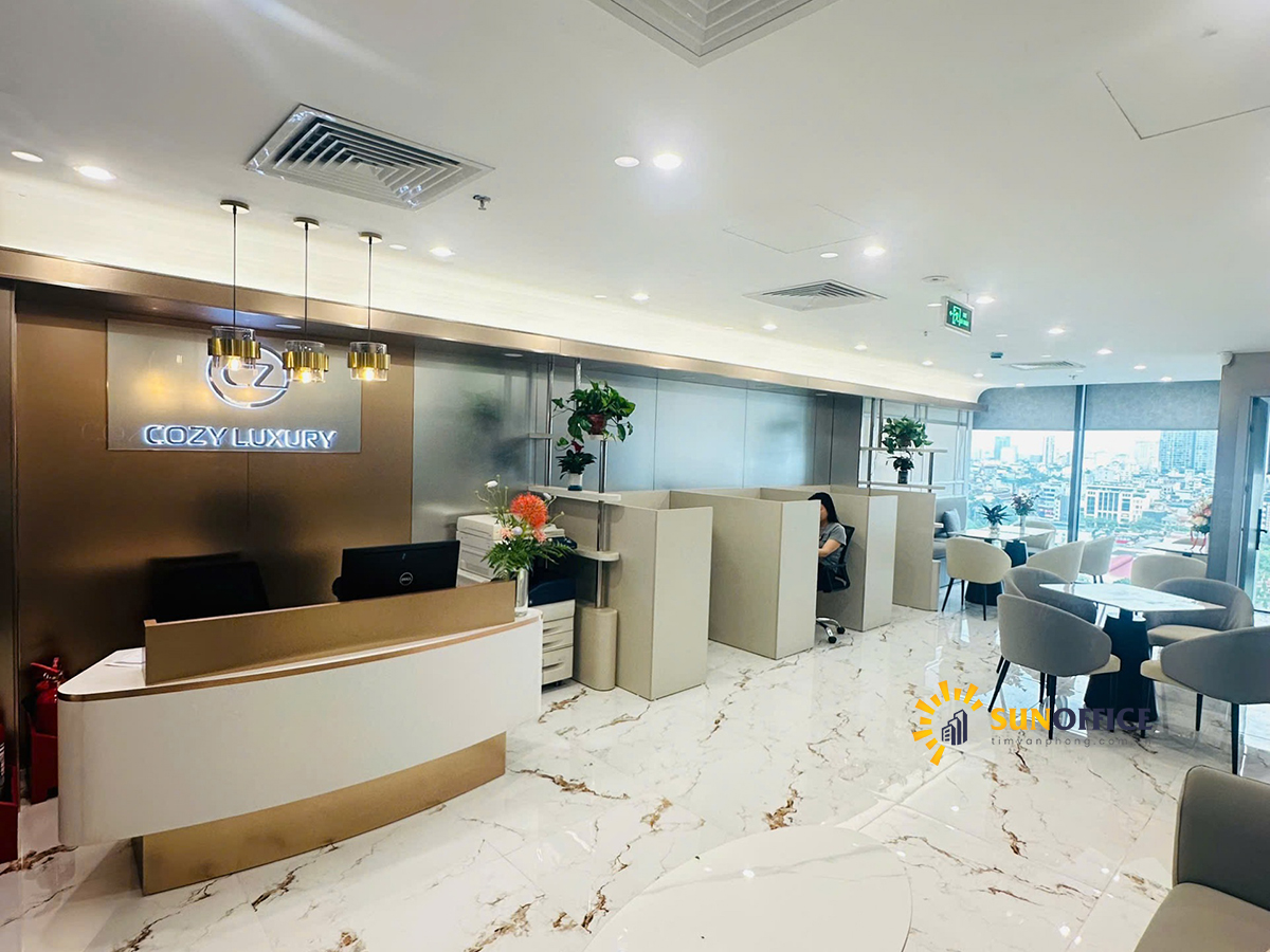 Văn phòng trọn gói Cozy Luxury Rox Center