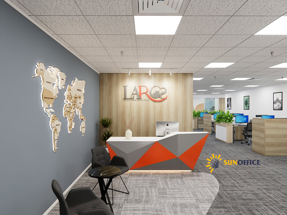 Lễ tân Laros Coworking Office