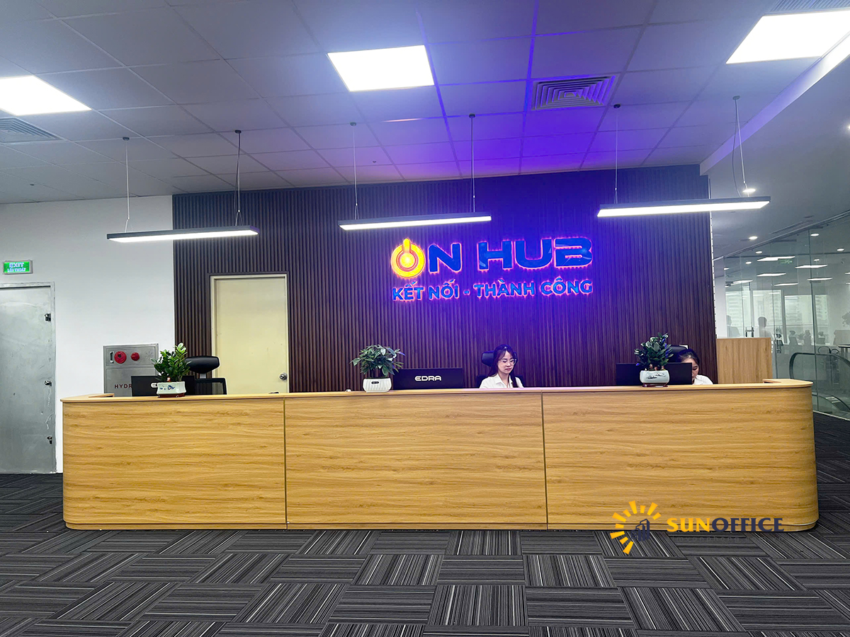 Lễ tân Văn phòng trọn gói Onhub Co-working
