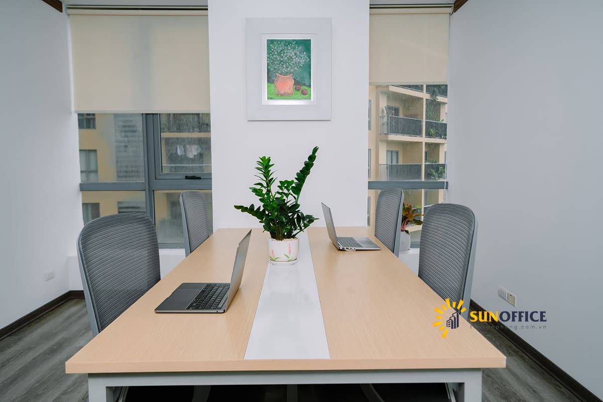 Cho thuê Văn phòng trọn gói T.ha Space Sky City 88 Láng Hạ