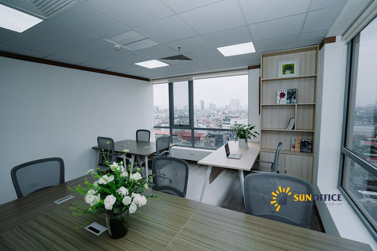 Văn phòng trọn gói T.ha Space Sky City 88 Láng Hạ