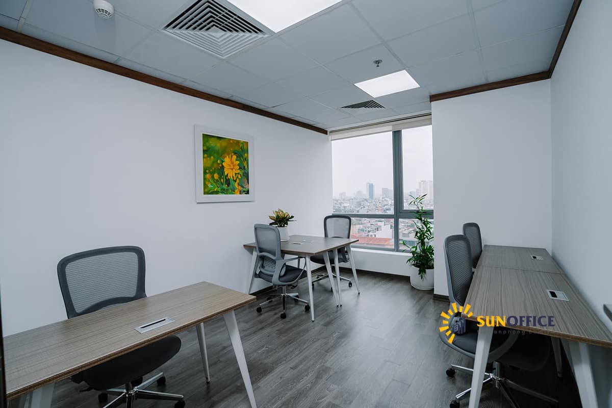 Văn phòng trọn gói T.ha Space Sky City 88 Láng Hạ