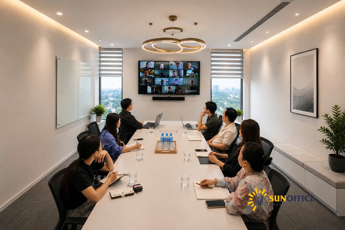 Phòng họp VPTG An Hub Coworking Hồ Tùng Mậu