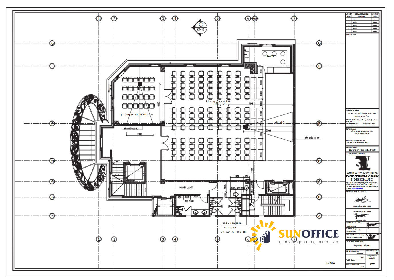 Tòa nhà 33A Bà Triệu 2 Layout mặt bằng tòa nhà 33A Bà Triệu