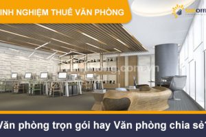 Nên chọn văn phòng trọn gói hay văn phòng chia sẻ