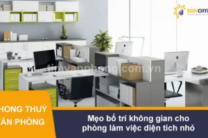 Mẹo bố trí không gian cho phòng làm việc diện tích nhỏ